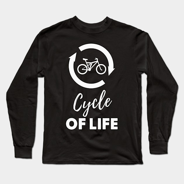 Cycle of Life Long Sleeve T-Shirt by Foxxy Merch